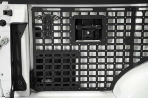 Ford F150 Bed Side Molle Panels - Passenger Side Full Set - Addictive Desert Designs - Hammer Black - `21-`27 Ford F150 Bed Side Molle Panels - Passenger Side Full Set - Addictive Desert Designs - Hammer Black - `21-`27